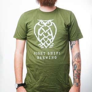 Unisex Night Shift Brewing t-shirt (size L)